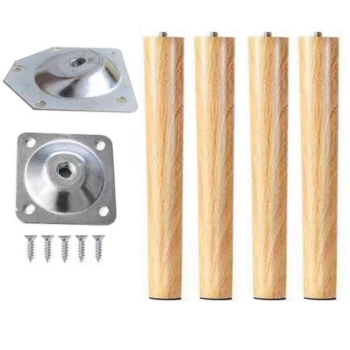 4pcs 50cm height solid - 4pcs, wood