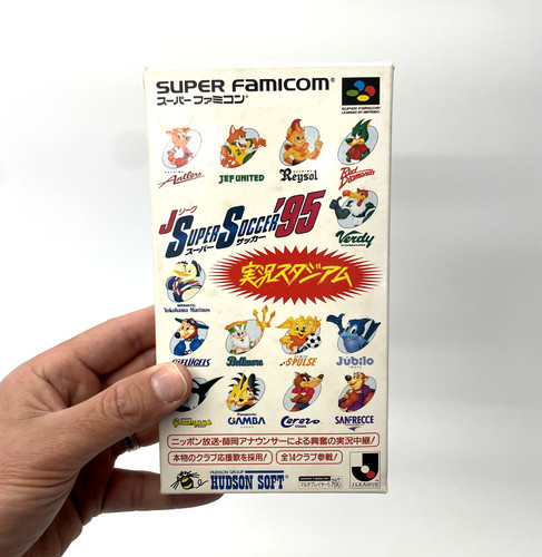 Super soccer nintendo - j, 95