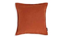 Habitat Linen Look Cushion - Terracotta - 50x50cm