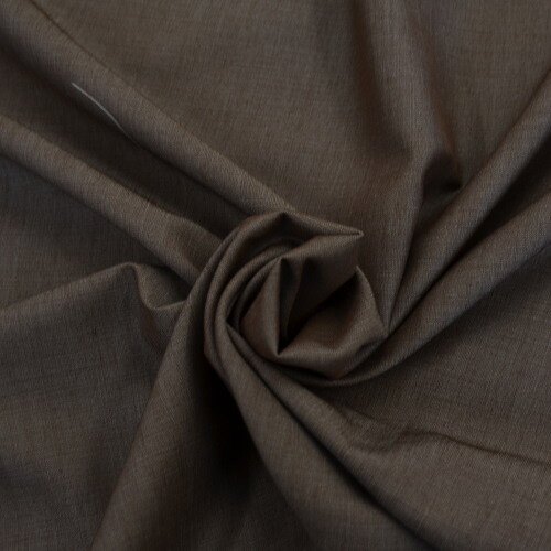 Suiting fabric brown - brown, wool