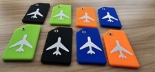 2x Silicone Luggage Tags
