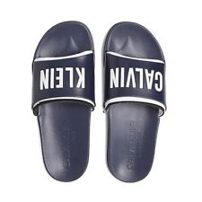 Mens Calvin Klein Swimwear Pool Slides Sliders Flip Flops Slip On Casual