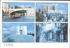 Vintage YORK England Postcard