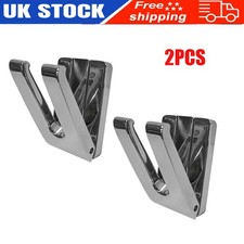 2x NEW STYLE Chrome Coat Towel