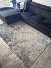 Rectangular Rug 122x160 cm Grey/White