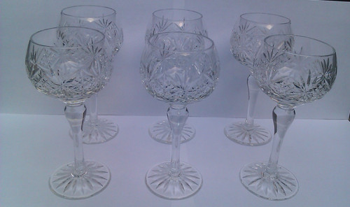 Thomas webb set regency - of, 6