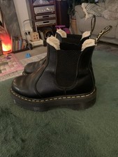 Dr Martens Platforms Air Sole Size 4. Worn Twice. Fur Lined.