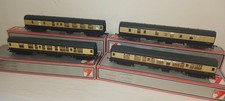 OO gauge GOOD/EXCELLENT 4x Lima Mk 1 Coach Brown Cream 1st 2nd Brake Full Brake