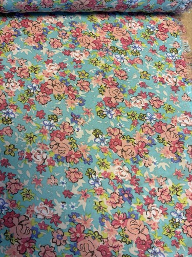 Metres blue summer floral - 5,