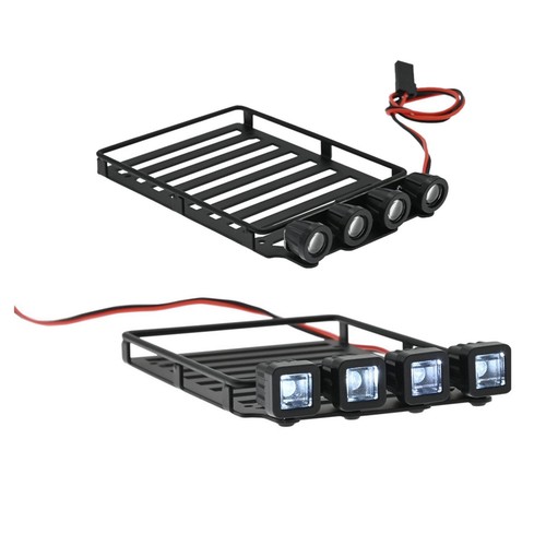 Metal roof rack - with, led