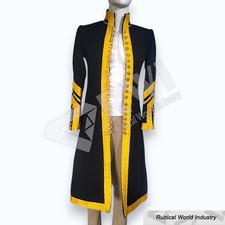 Womens Black Gold Military