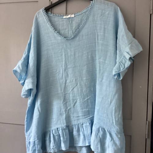 Ladies italian pale blue - ladies,