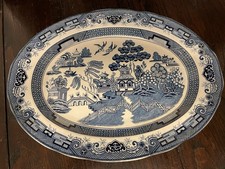 Blue Willow 18" Vintage