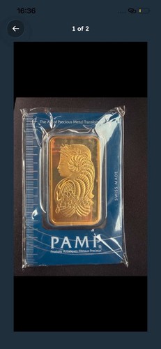 Pamp suisse gold bar - pamp, 50g