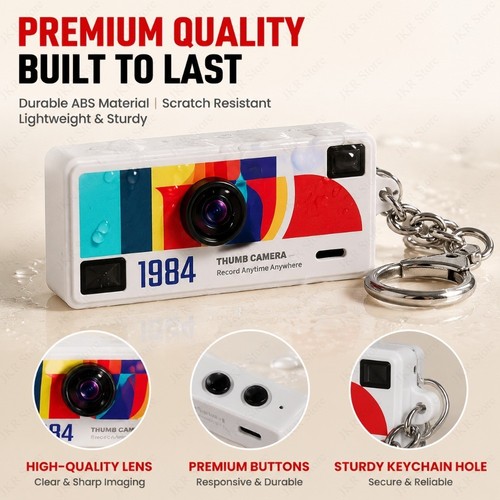 Mini thumb camera keychain - mini,