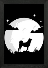 Akita Moon Akita Dog Puppy