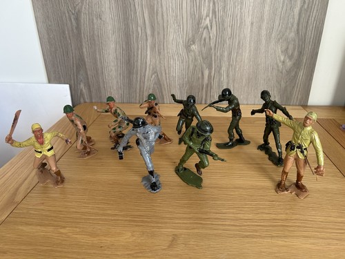 Vintage 1960s marx figures ww2 - vintage,