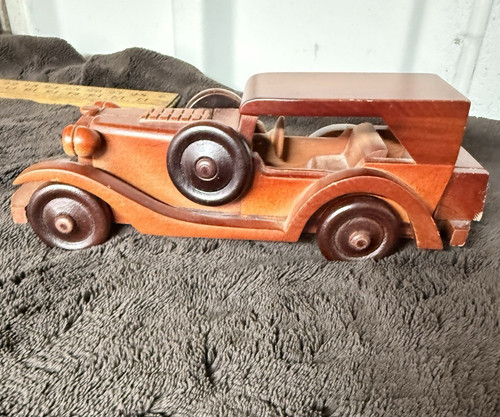 Vintage wooden classic - vintage, car