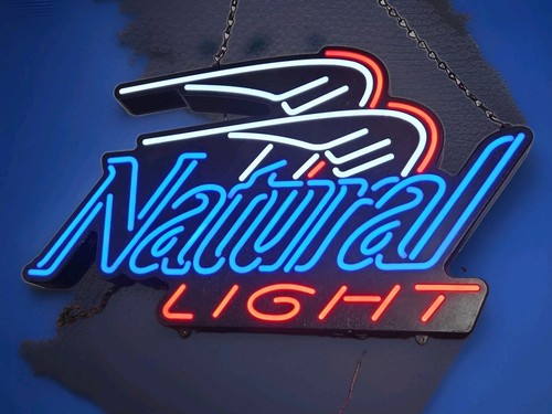 Natural light beer natty - "natural, (natty
