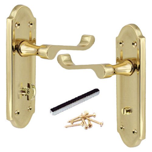 Ashford door handles bathroom - handles,