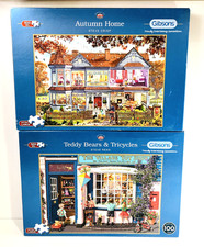 Gibsons 500 XXL, Extra Large Piece Jigsaw Puzzles x 2