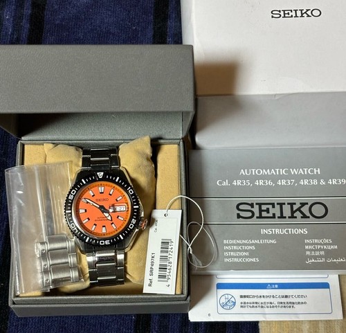 Seiko superior srp497k1 - srp497k1, orange