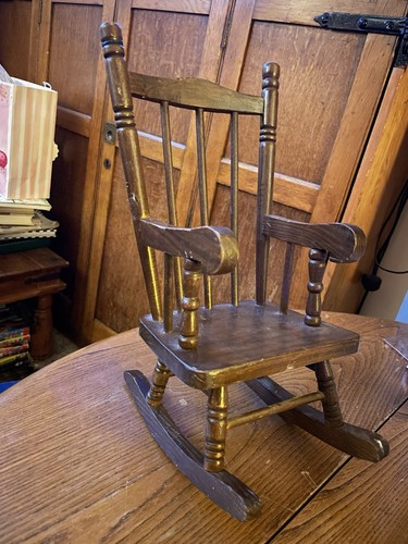 Vintage dolls furniture wooden - vintage,