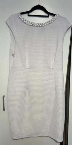 Connected apparel dress - connected, white