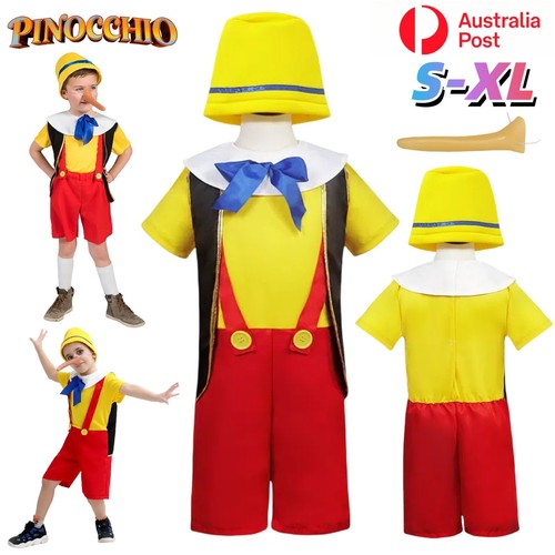 Kids pinocchio cosplay costume - kids,
