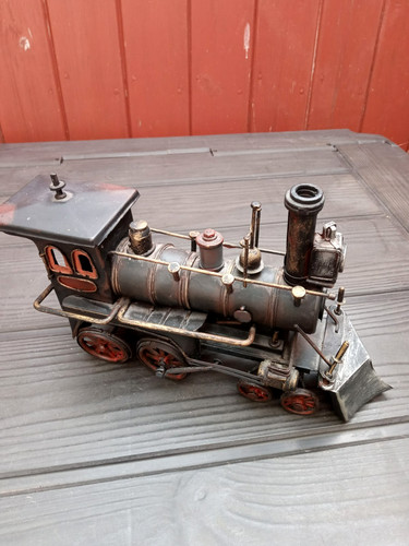 Metal steam locomotive - steam,