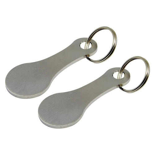 2pcs metal shopping - metal,