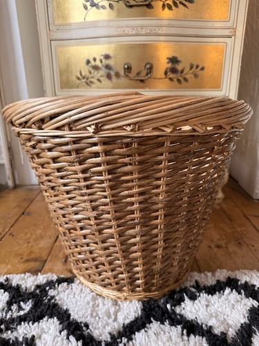 Vintage natural wicker fruit - natural,