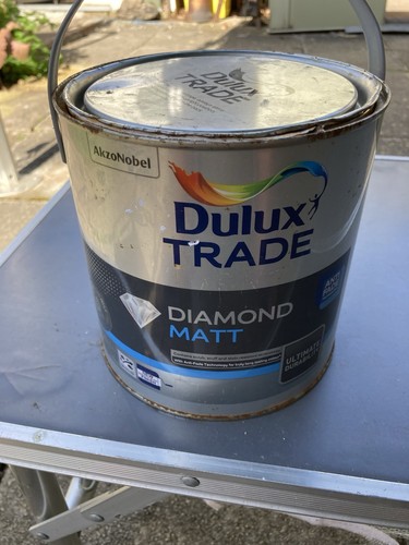 Dulux diamond matt white paint - diamond,