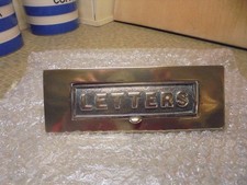 ANTIQUE WILLIAM TONK & SONS ORNATE LETTER BOX