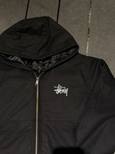 Stüssy black Zip-up Hoodie