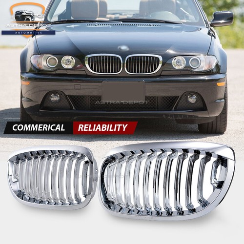Chrome front kidney - front, grill
