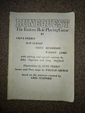 RUNEQUEST  FANTASY ROLE PLAYING RPG book GAMES WORKSHOP CHAOSIUM free ukpost