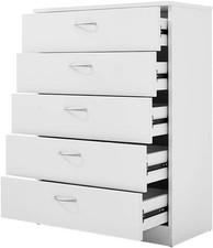 Riano Chest Of Drawers White 5