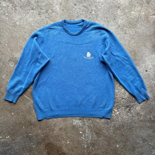 Blue wool jumper - , with