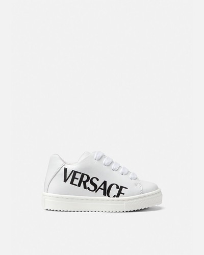 Versace infant white leather - white,