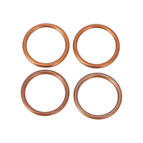 Copper exhaust header - exhaust,