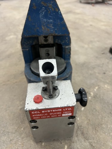 Talurit wire rope swage press - wire,