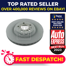 2x Brake Discs Pair Vented