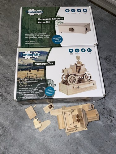 Timberkits vintage car wooden - timberkits,