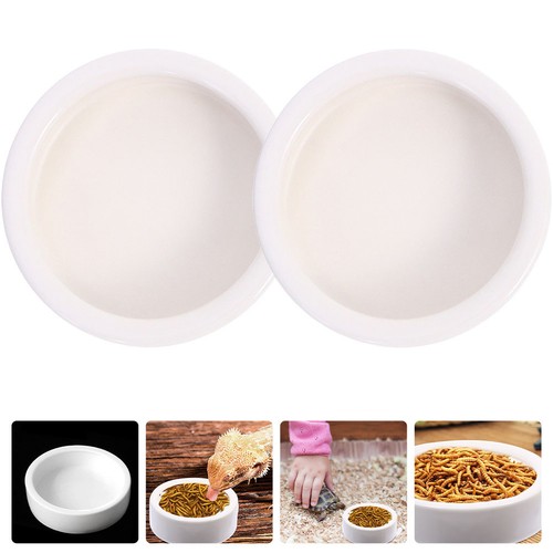 2pcs reptile water - water, bowls