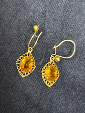 Pair Of Vintage 9ct Gold &