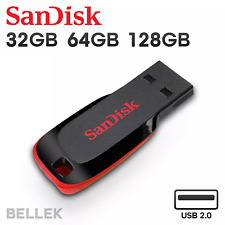SanDisk USB Memory Stick Cruzer Blade 32GB 64GB 128GB 2.0 Flash Drive