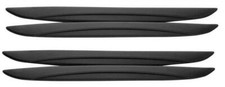 4x BLACK Door Boot Guard