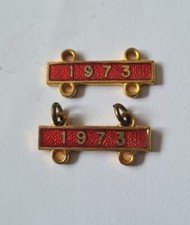 Lombard RAC Wales Rally GB Rally of Great Britain Pin Badge Year Bars 1973~1995 