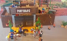 Playmobil Western Fort Brave 5245 - Used - 99.9% complete 